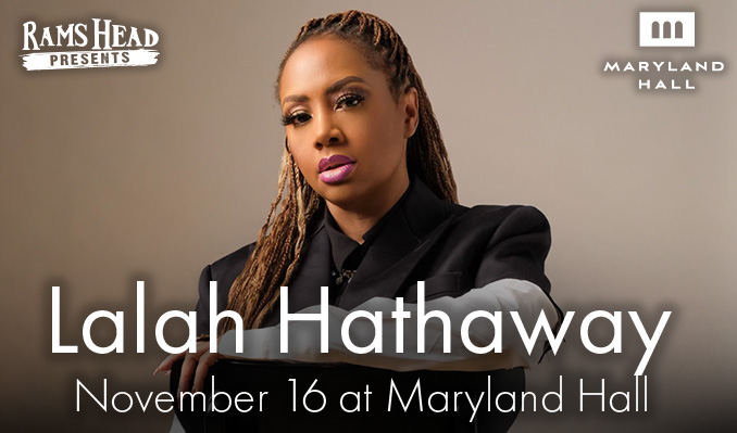 Lalah Hathaway at Maryland Hall