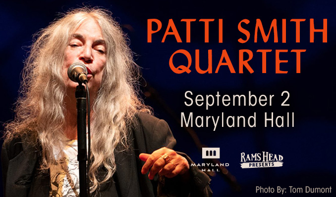 Patti Smith at Maryland Hall